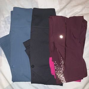 Lululemon Cropped Leggings Bundle